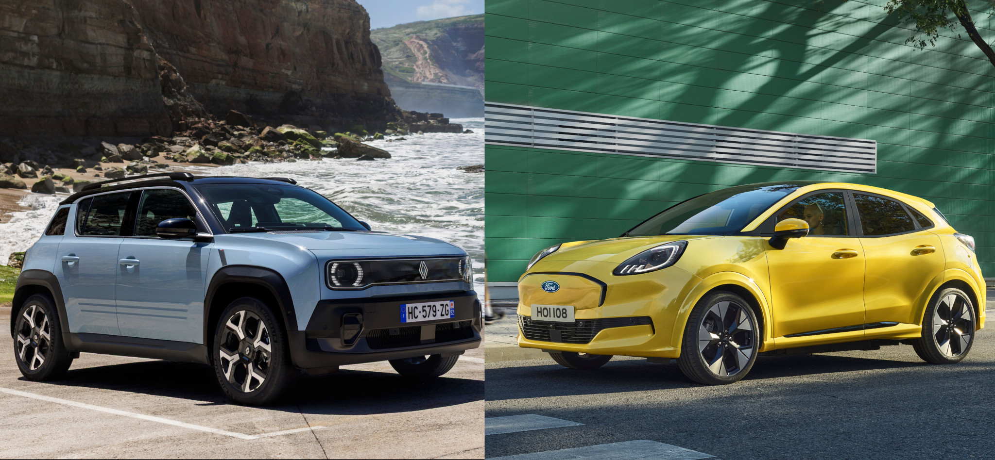 Renault 4 vs Ford Puma Gen-E, confronto tra crossover elettrici: versioni e prezzi