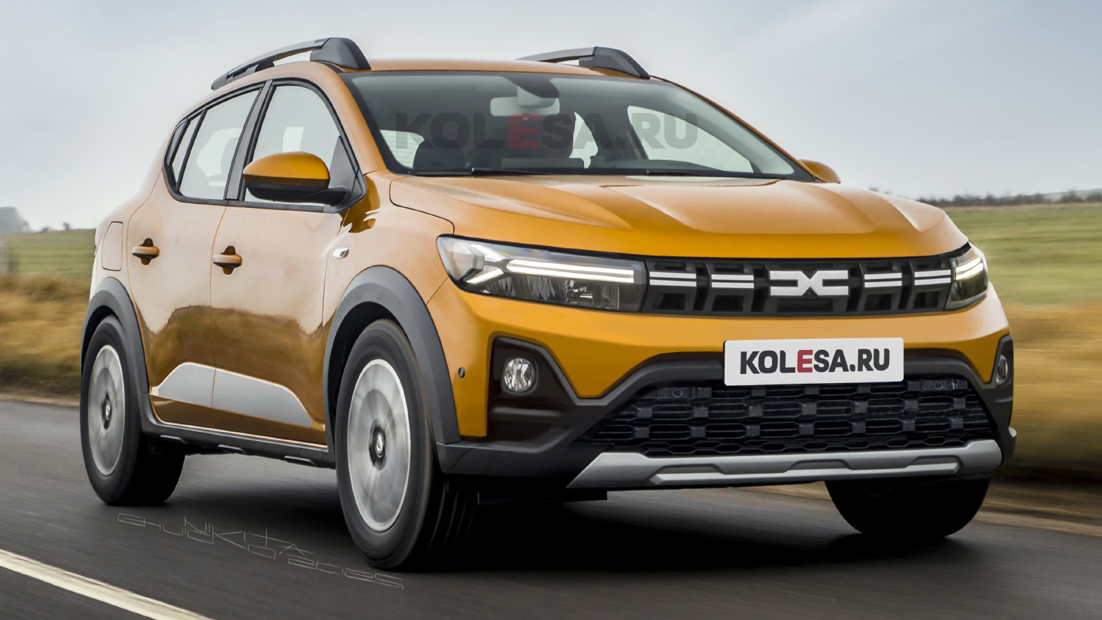 Nuova Dacia Sandero 2026: un render prova ad immaginarsi le forme del restyling