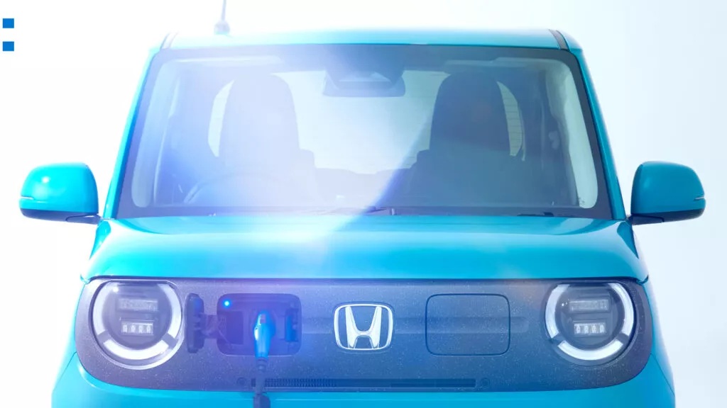 Honda N-ONE e: questa è la prima foto della nuova city car elettrica