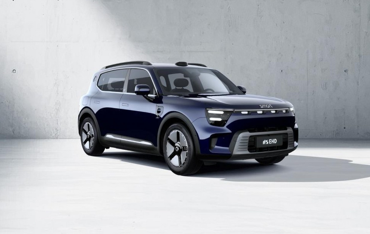 Smart #5, il SUV adesso è anche Plug-in ma solo in Cina. In Europa?