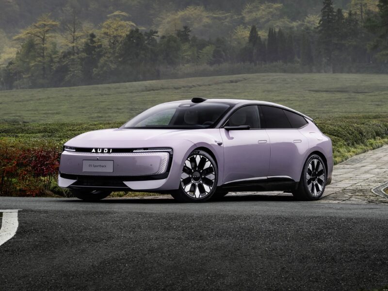 Debutta l’AUDI E5 Sportback, la station wagon elettrica con tecnologie all’avanguardia