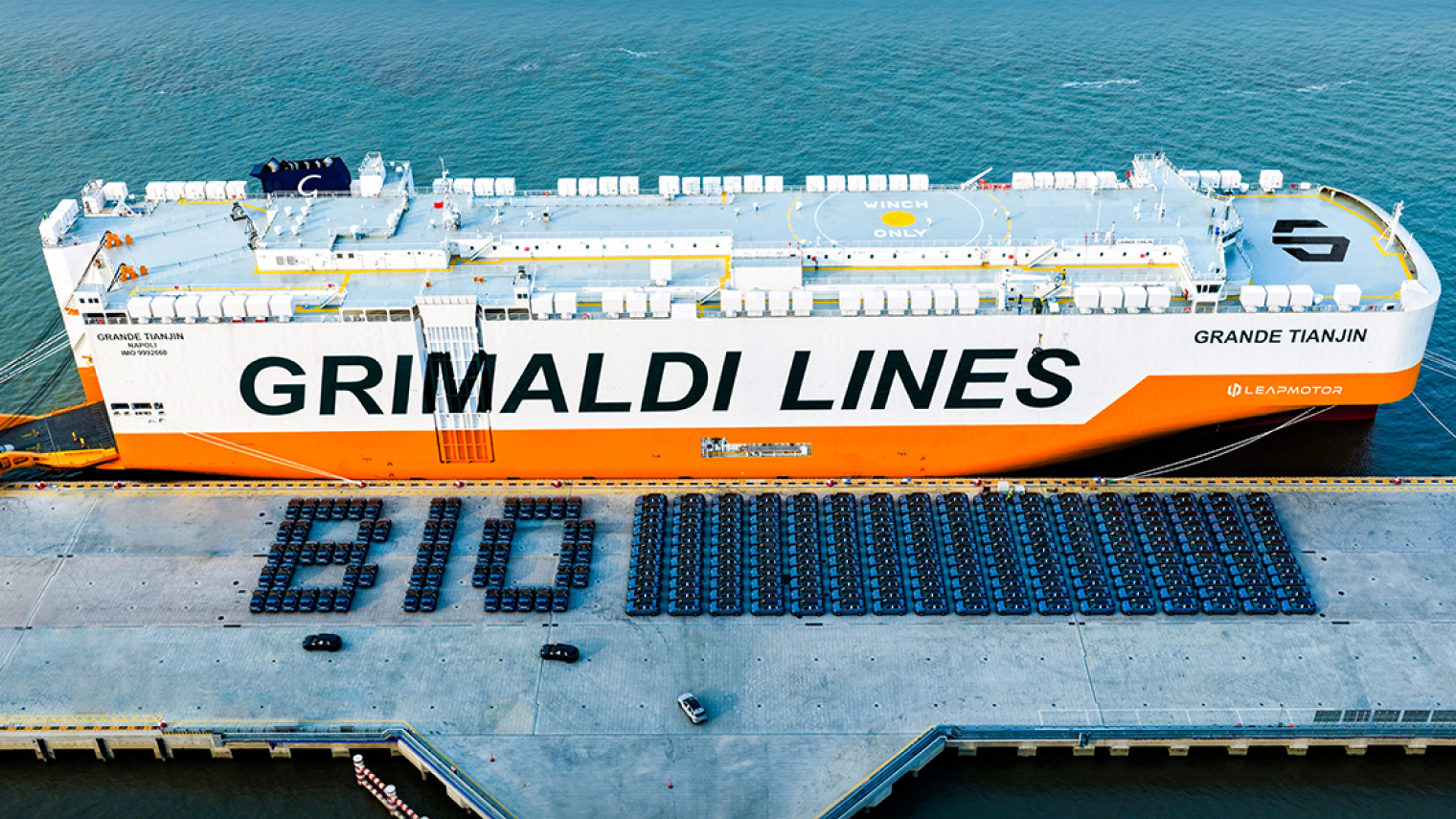 Leapmotor B10 pronta a sbarcare in Europa. Il primo lotto dei SUV è già in viaggio