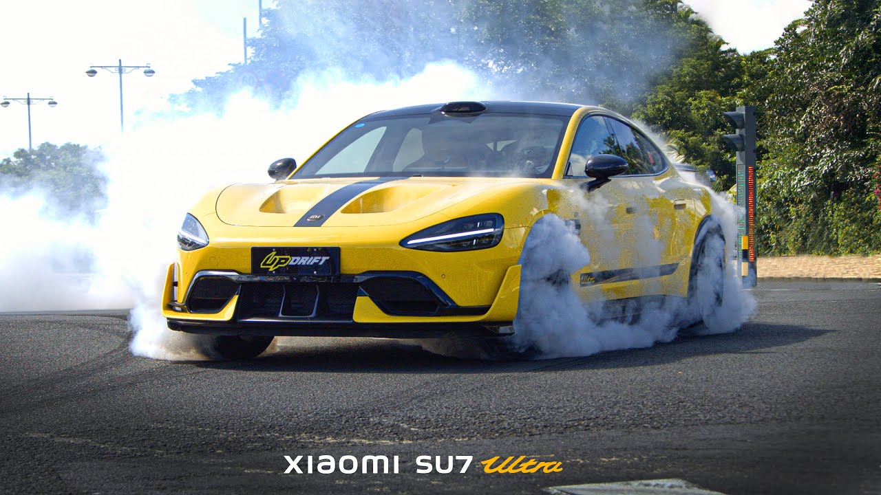 Video in stile Gymkhana per la Xiaomi SU7 Ultra: 1.500 CV per drift spettacolari