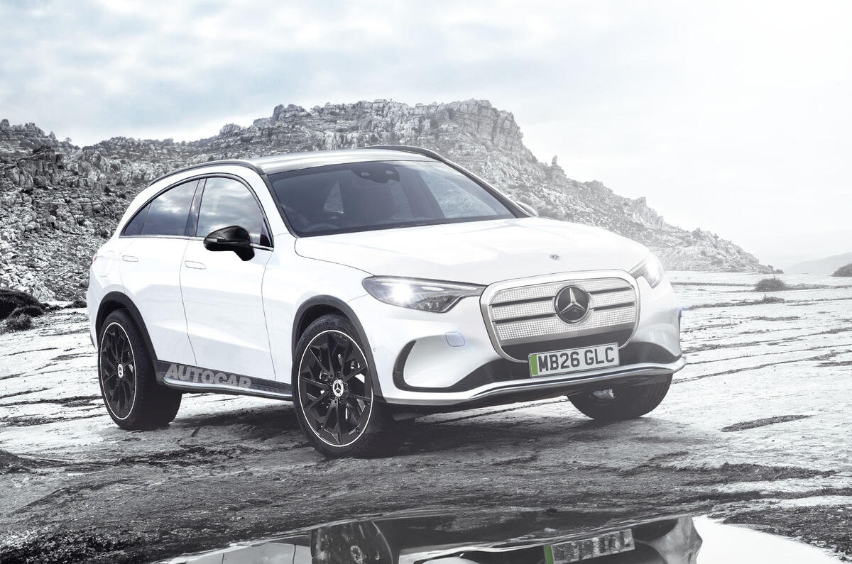 Nuova Mercedes GLC elettrica, rivoluzione di stile e 700 km di autonomia per sfidare la BMW iX3