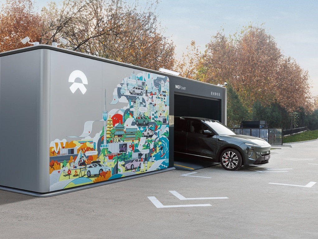 NIO annuncia l’arrivo nel 2026 delle stazioni di battery swap di quinta generazione