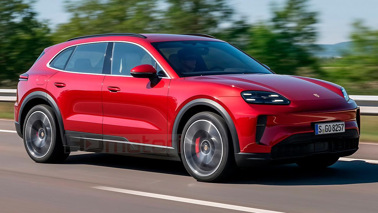 Porsche Cayenne elettrica sta arrivando: e se fosse così? Un render prova ad immaginarsi le sue forme