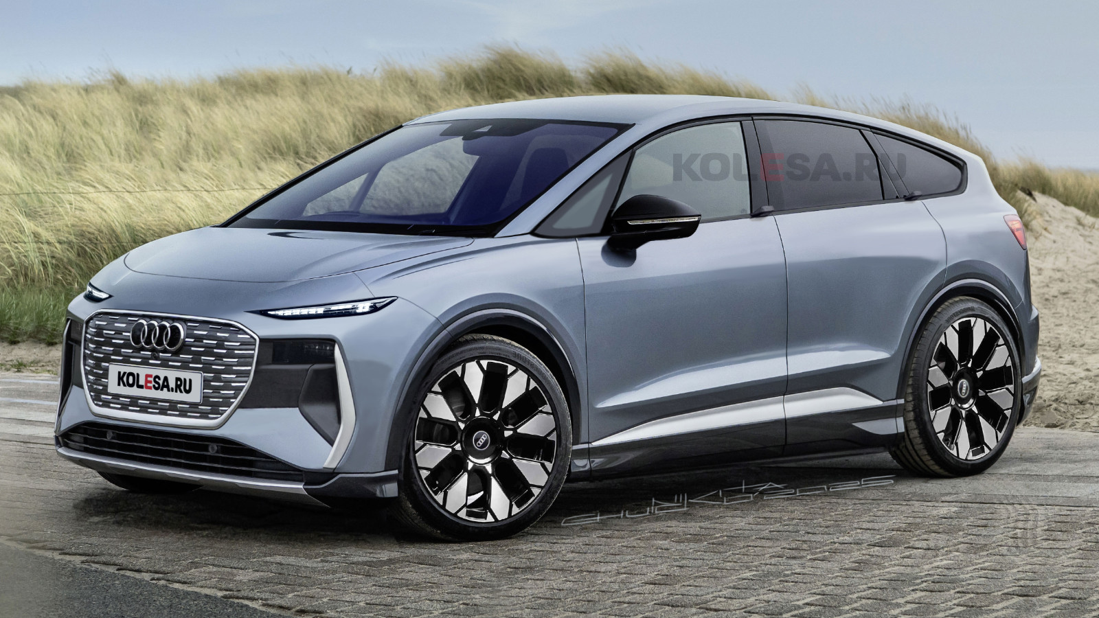 Nuova Audi A2 e-tron 2026, sarà così la nuova compatta elettrica? Un render si immagina le sue forme