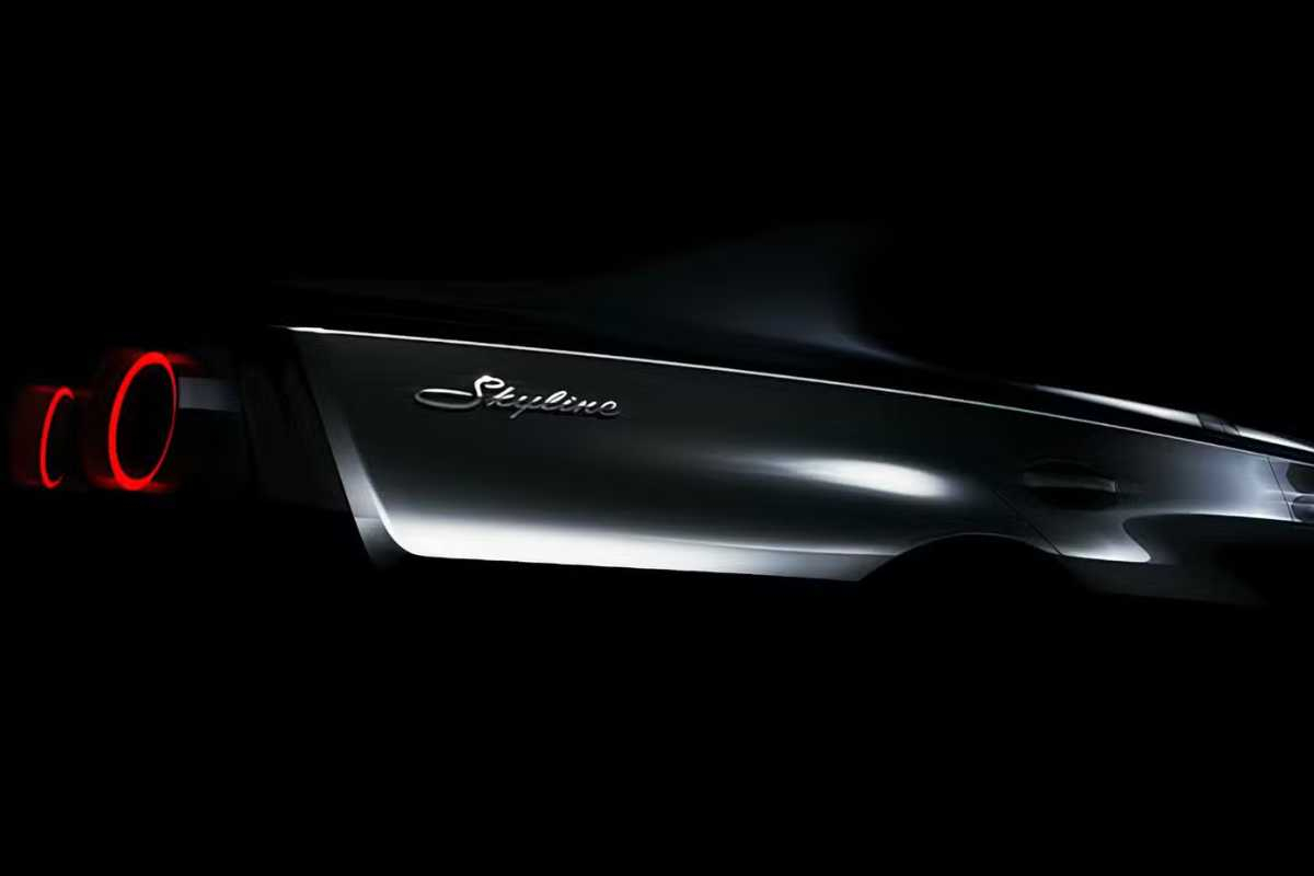 Teaser Nissan Skyline