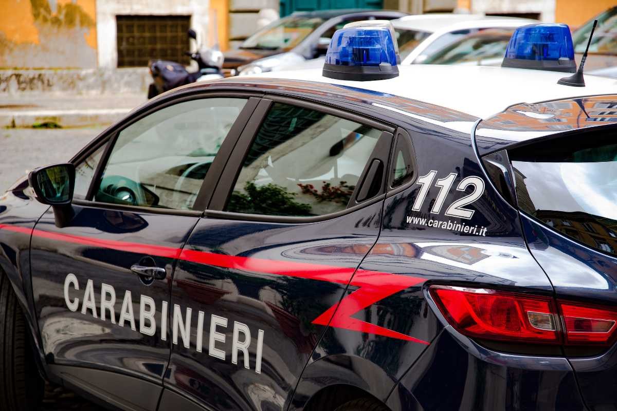 iPhone Carabinieri Incidente