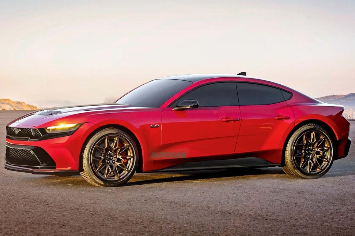 La Mustang si evolve in una berlina a 4 porte
